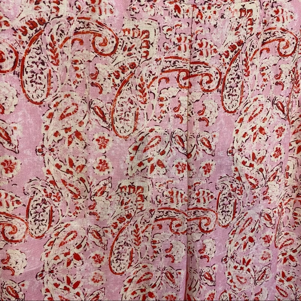 Zara pink paisley